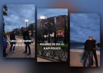 “Kujdes se do t’ju kapë polici”, qytetarët i premtojnë mbështetje në fushatë Florjan Binajt