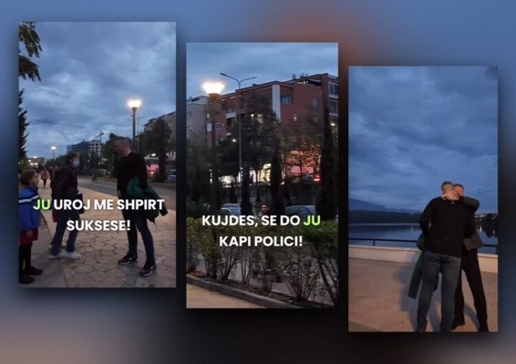 “Kujdes se do t’ju kapë polici”, qytetarët i premtojnë mbështetje në fushatë Florjan Binajt