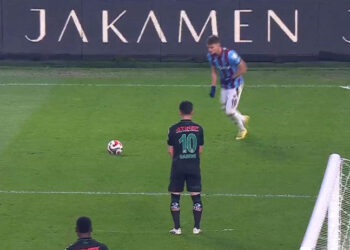 E jashtëzakonshme, sulmuesi kuqezi Ernest Muçi shënon nga këndi i pamundur në Superligën turke