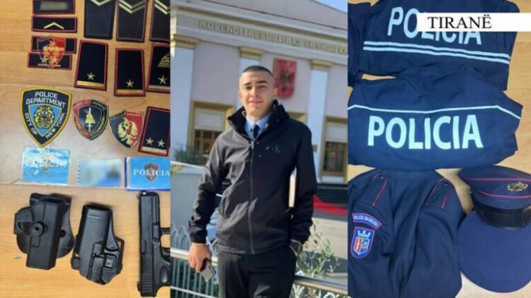 U kap me uniformë policie, zbardhet dëshmia e 20-vjeçarit që hiqej si efektiv