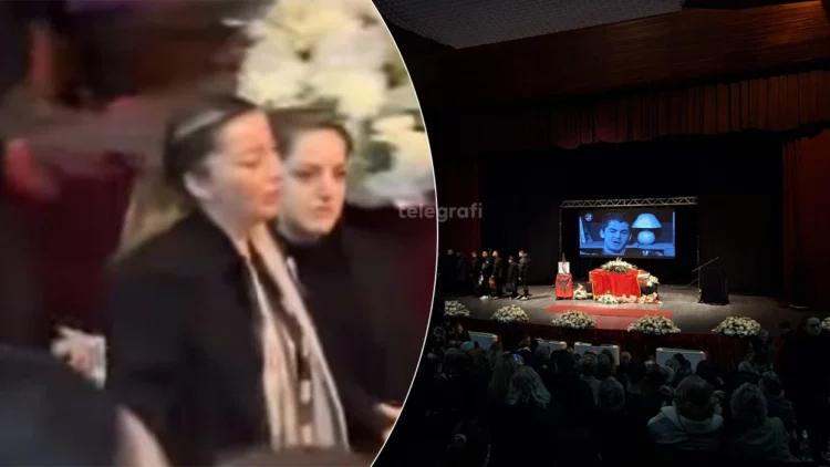 Ceremonia në Tetovë/ Gruaja e Shpat Kasapit, Selvija, i jep lamtumirën e fundit