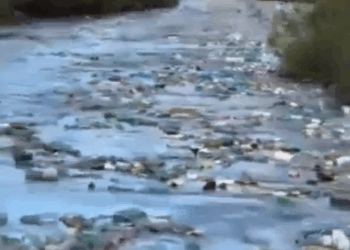 Alarm nga Italia: Lumenjtë e Shqipërisë derdhin plastike drejt Adriatikut!