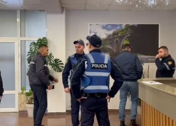 Sherr në Këshillin Bashkiak në Pogradec, ndërhyn policia arreston dy qytetarët