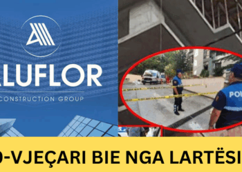 Bie nga lartësia punonjësi i “ALUFLOR”. 50-vjeçari mbahet i intubuar në Spitalin e Traumës