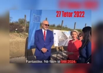 Projekti i hekurudhës së Durrësit,  si Rama dhe Balluku mashtruan edhe Presidenten Von der Leyen!