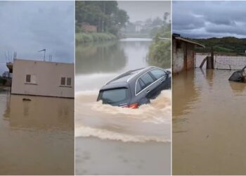 Reshjet e dendura të shiut, rreth 50 banesa të bllokuara nga uji në Durrës!
