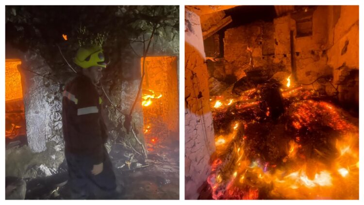 Përfshihet nga flakët banesa në Shkodër, shkrumbohet tërësisht shtëpia