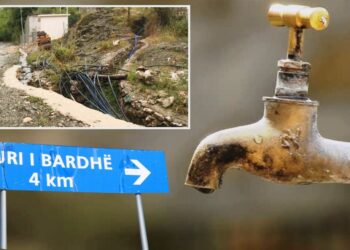 219 milionë lekë “në erë”! Banorët e Gurit të Bardhë pa ujë edhe pas investimit të ri