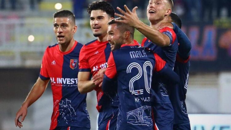 Vllaznia mund Dinamon në Shkodër dhe ruan vendin e parë, VAR-i rezulton vendimtar