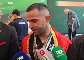 Briken Calja dominon Ballkaniadën: 3 medalje dhe rekorde