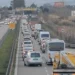 Përplasje makinash zinxhir në aksin Lushnjë-Fier, radhë e gjatë trafiku