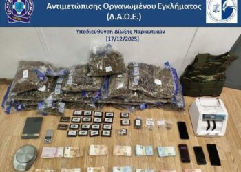 Goditet grupi i trafikimit të drogës në Greqi, mes të arrestuarve edhe këngëtari nga Tepelena