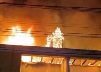 Zjarr në Kalanë e Elbasanit, merr flakë një banesë brenda zonës muzeale