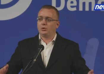“Salianji, i vetmi i dënuar politik në 35 vjet”/ Më i votuari i PD në Durrës, Ndrec Pjetri: U sulmuan demokratët pse morën pjesë në takim