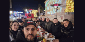 Adriatik Lapaj e pret Vitin e Ri përballë Kryeministrisë