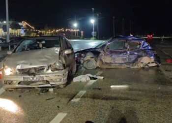 Pamje nga aksident i rëndë në Levan-Tepelenë, përplasen dy automjete, humb jetën 16-vjeçari