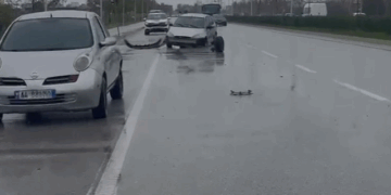 Aksident në hyrje të Vlorës, dy të plagosur