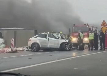 Aksident fatal në autostradën “Ibrahim Rugova”, humb jetën shtetasja nga Shqipëria