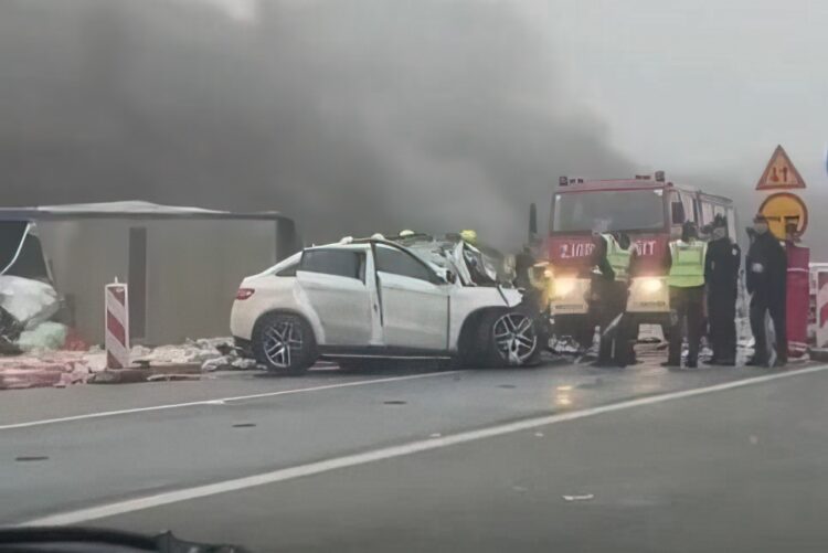 Aksident fatal në autostradën “Ibrahim Rugova”, humb jetën shtetasja nga Shqipëria