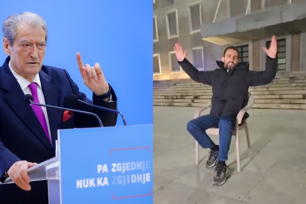 Lapaj i ka zënë vendin/ Berisha: Protesta e PD nuk zhvendoset, mbështes aktin e tij para Kryeministrisë