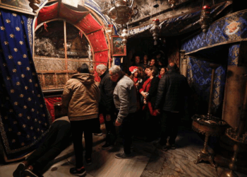 Bethlehemi feston Krishtlindjen nën hijen e luftës në Gaza