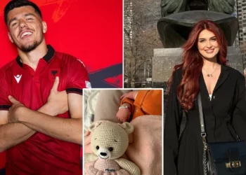 Moment i veçantë për Dakun dhe modelen shqiptare, lojtari i Kombëtares bëhet baba për herë të parë