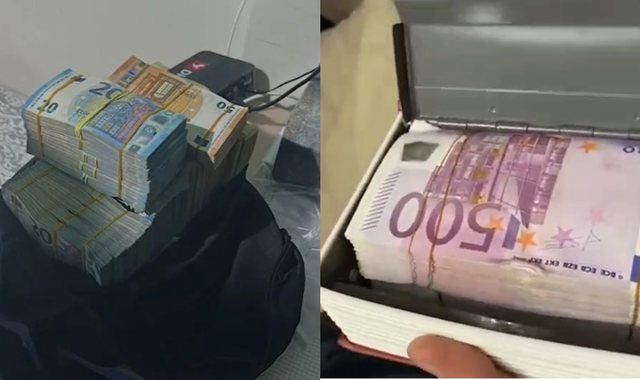 (VIDEO) Euro me topa dhe jelekë antiplumb: Pamjet nga operacioni i arrestimit të grupit ‘Rraja’