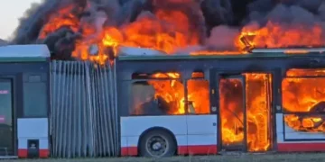 Djegia e 8 autobusëve në Durrës, policia jep detaje mbi ngjarjen