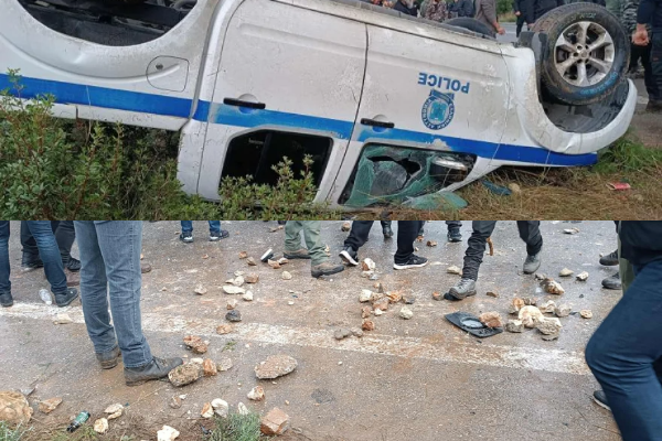 Përshkallëzohen protestat në Greqi/ Fermerët përleshen me policinë, përmbysin makinat dhe gjuajnë me gur