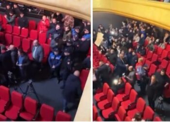 “Poshtë qeveria!”, dalin pamjet e protestës së qytetarëve, prishin festën e Bashkisë së Vlorës