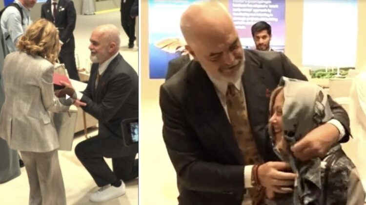 U ‘turpërua’ në mes të Abu Dhabit, Meloni nxjerr në shitje shallin që i dhuroi Rama