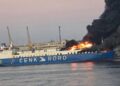 Bombardime në Odesë, shpërthen anije tregtare pas sulmit me dronë dhe raketa