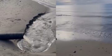 Skandal mjedisor në Golem: Ujërat e zeza derdhen direkt në det, pranë pushuesve