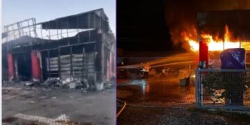 Digjet gjatë natës supermarketi në Shkodër, çfarë dyshohet