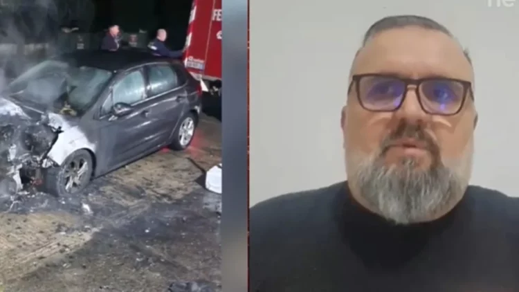 Makina e bashkëshortes u përfshi nga flakët, ish-drejtori i burgut të Reçit: Ishte hakmarrje