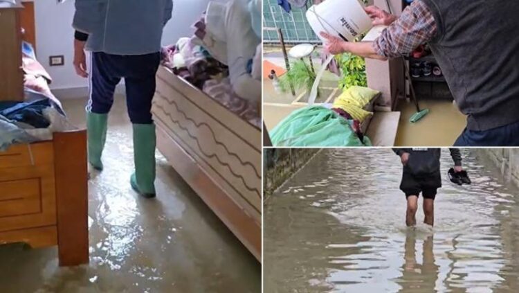 Hidrovori 20 MLN Euro nuk punon/ Dëme nga uji në Durrës në 1400 shtëpi dhe biznese, banorët: S’kemi asnjë ndihmë!