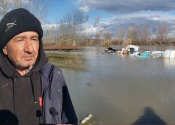 Hapja e portave të HEC-it të Banjës, përmbytet landfilli i Kuçovës dhe stalla e derrave