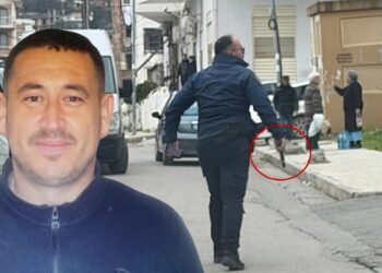 Del tjetër video e Altin Ndocit/ Momenti kur hyn në spital pa pranga, shoqërohet nga vetëm një efektiv