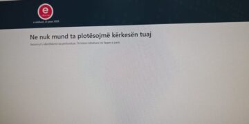 E-Albania ende jashtë funksionit/ AKSHI shmang përgjegjësinë, bizneset përballen me bllokime
