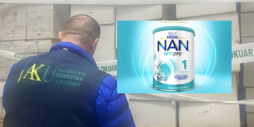 Qumështi për foshnje NESTLE tërhiqet nga tregu për shkak të ndotjes bakteriale