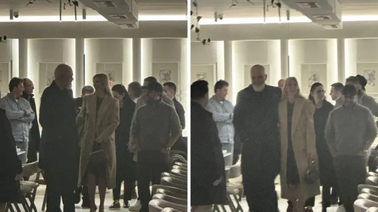 Mbi 40 minuta kafe në një restorant në Vlorë, Rama dhe vajza e Trump largohen me një makinë drejt Orikumit