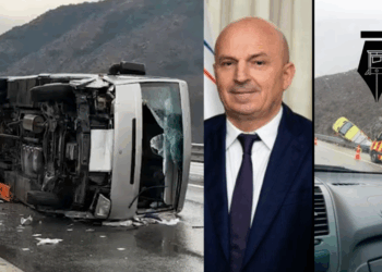 Pëllumb Salillari merr më qafë shoferët në Rrugën e Kombit, 20 aksidente nga ngrica dhe mungesa e kripës