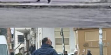 Arratisja nga burgu/ Momenti kur Altin Ndocaj ikën me vrap dhe polici e ndjek me armë në dorë