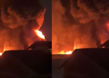 Zjarr i madh tek tregu i ‘5 Maji’ në kryeqytet, rrezikohen ndertesat perreth