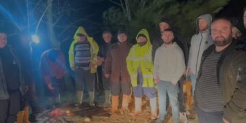 Përmbytjet në Miliskajë të Krujës, banorët flenë në qiell të hapur prej 4 ditësh