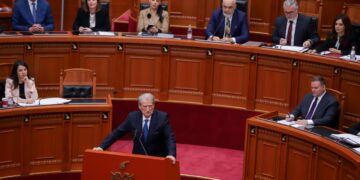 Bordi i Paqes/ Berisha: Mbështesim iniciativën e Trump, askush nuk e ka përcaktuar më shumë lirinë e shqiptarëve se SHBA