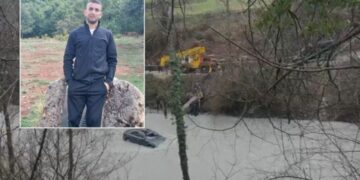 Ngjarja e rëndë në Klos/ Ky është 30-vjeçari që e mori rrjedha e ujit në Klos, pasi makina ra në përrua