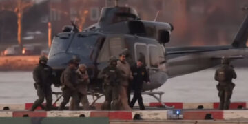 Nën masa të rrepta sigurie, Maduro dhe gruaja e tij transferohen me helikopter drejt gjykatës në New York