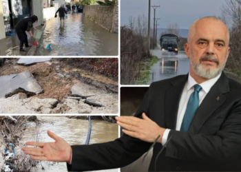 Propaganda e Ramës dhe Shqipëria e vërtetë, si paraqitet gjendja nga moti i keq në vend