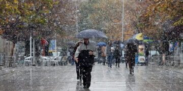 Shi, dëborë dhe vranësira: parashikimi i motit për ditën e sotme